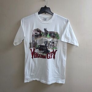 Vintage Virginia City Souvenir Tshirt Single Stitch Key Largo Large
